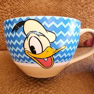 Disney Donald Duck Cappuccino Cup Coffee Mug Vintage Style Soup Mug 20 oz